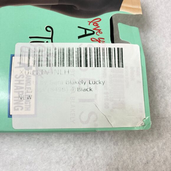 SPANX Assets by‎ Sara Blakely Ankle Shaping Tights Women's 4 Black Shapewear NWT - Picture 4 of 7